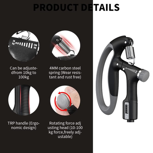 Adjustable Forearms Gripper